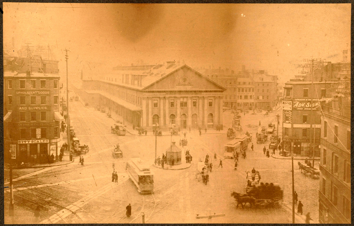Boston, Massachusetts, in the 1890s For sale as Framed Prints