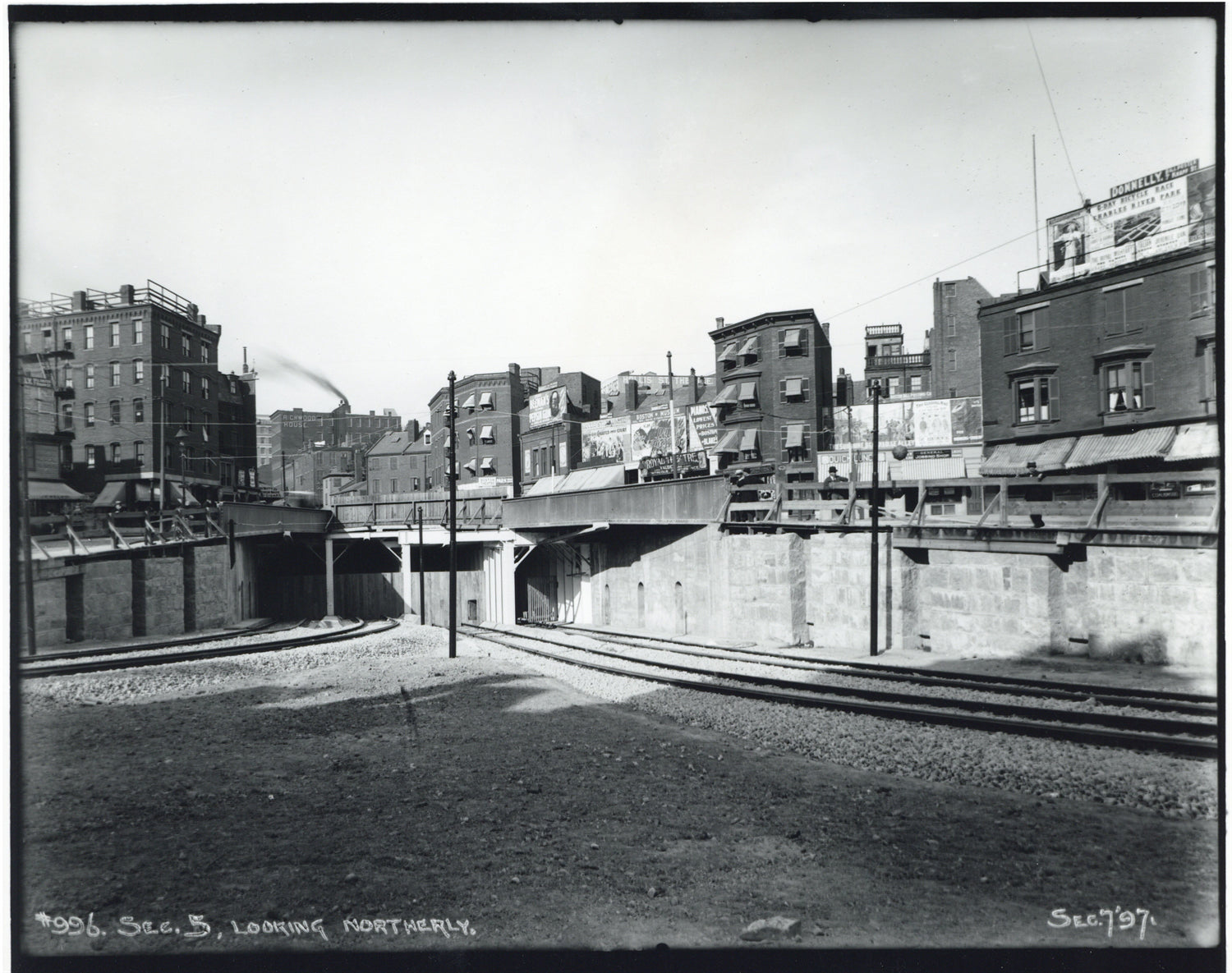 Pleasant Street Portal of the Tremont Street Subway September 7, 1897