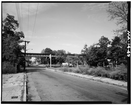 Washington Street Elevated, Near Marcella Street, 1982