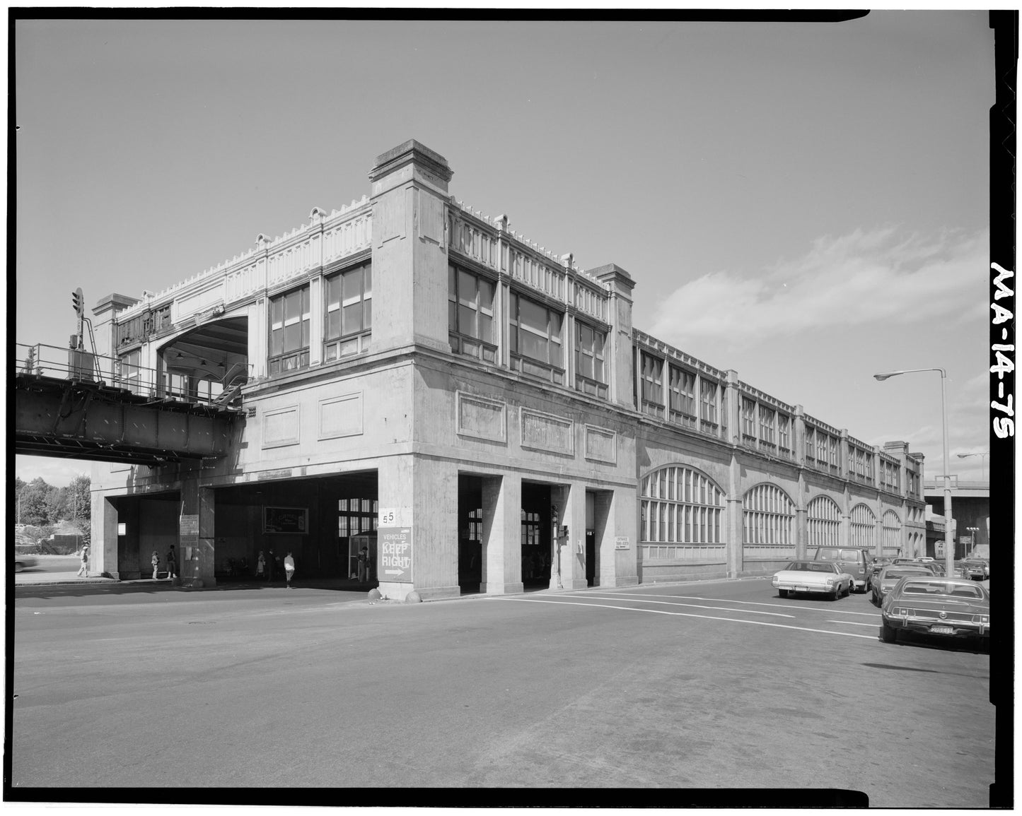 Forest Hills Station, Looking Northwest, 1982