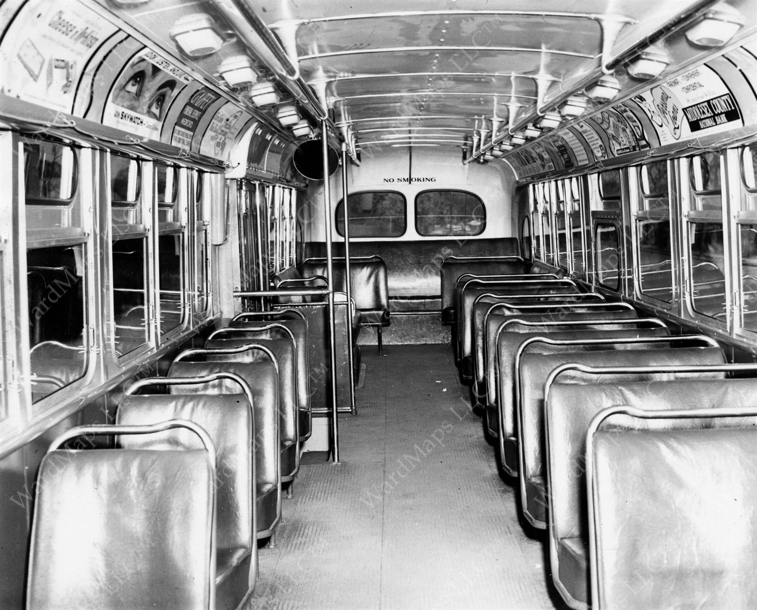 MTA Bus #2138 Interior, November 19, 1955 – Boston In Transit